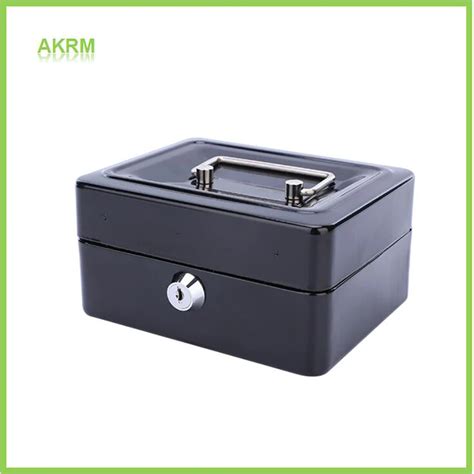 wholesale mini portable steel cash box|money holding box.